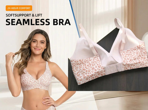2 - Piece Set Women's Seamless Jelly Bra Bundle for Everyday Comfort - TeaseFashion