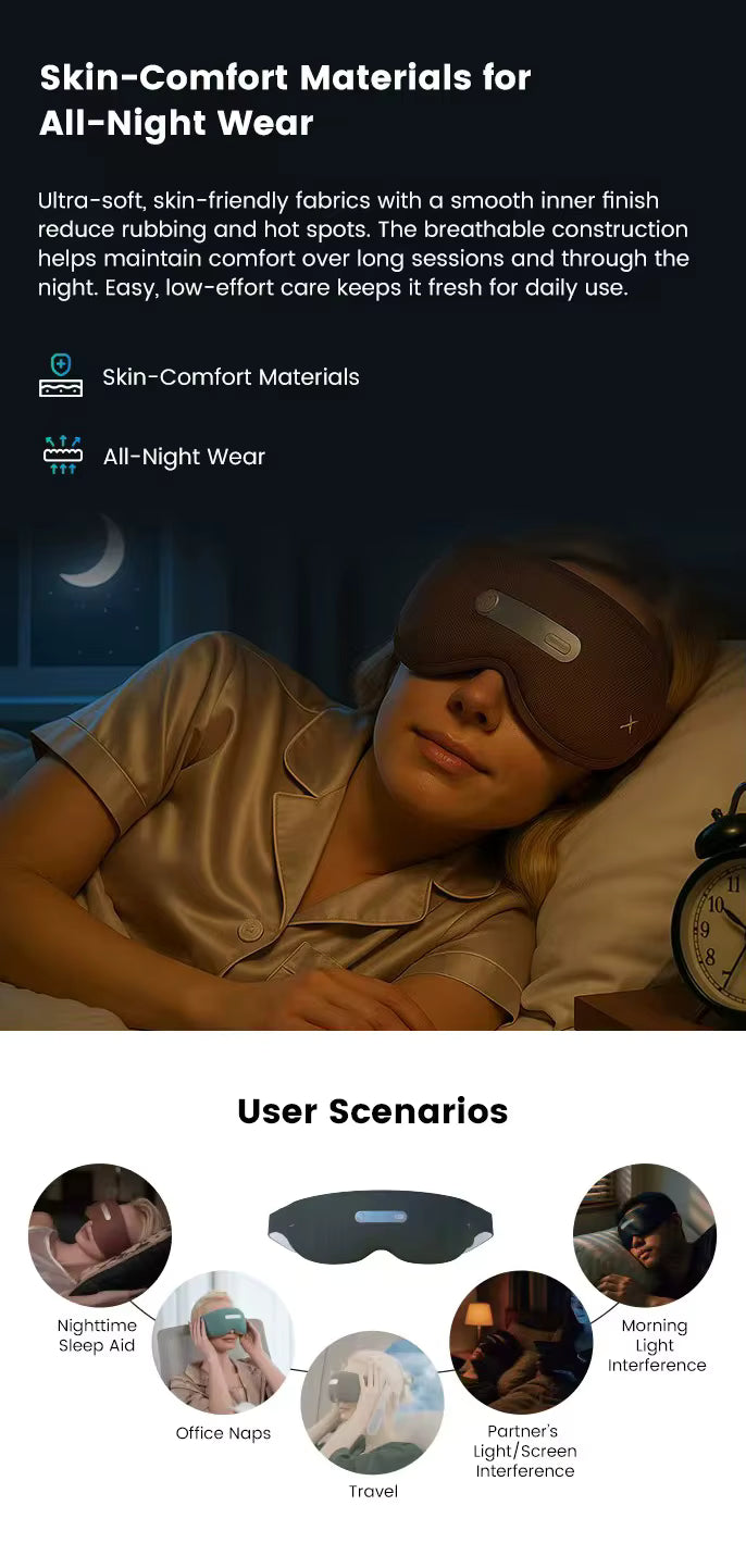 World's First All - in - one AI - Powered Neuro Sleep Mask - TeaseFashion