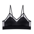 Black Silk Lingerie Bra - TeaseFashion