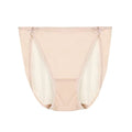 Sand Plain Color Sexy Cosy Silk Brief Underwear Seamless Silk Panty - TeaseFashion