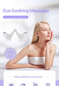Reducing Dark Circles Eye Pods Massage Red Light Therapy Glasses Under Eye Massager for Puffiness Eye Bags with Microcurrent - TeaseFashion