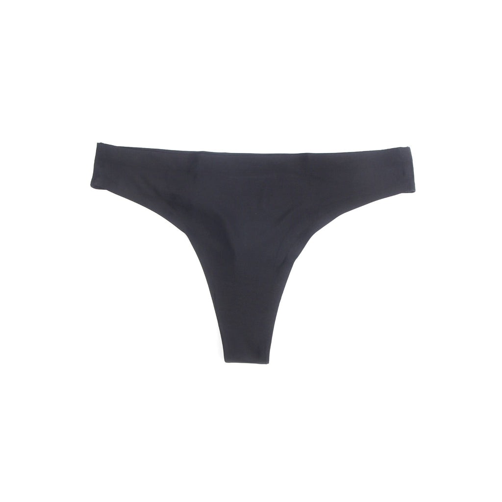 Black High - Stretch Seamless Triangle Panty – Low Waist & Trimmable Leg Opening - TeaseFashion