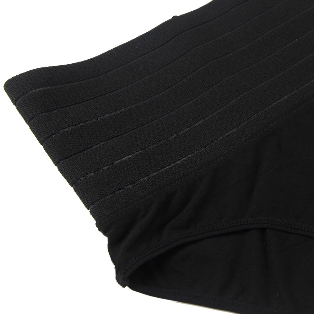 Black High - Waist Corset Pant – Shaping Waistband & Cotton Gusset - TeaseFashion
