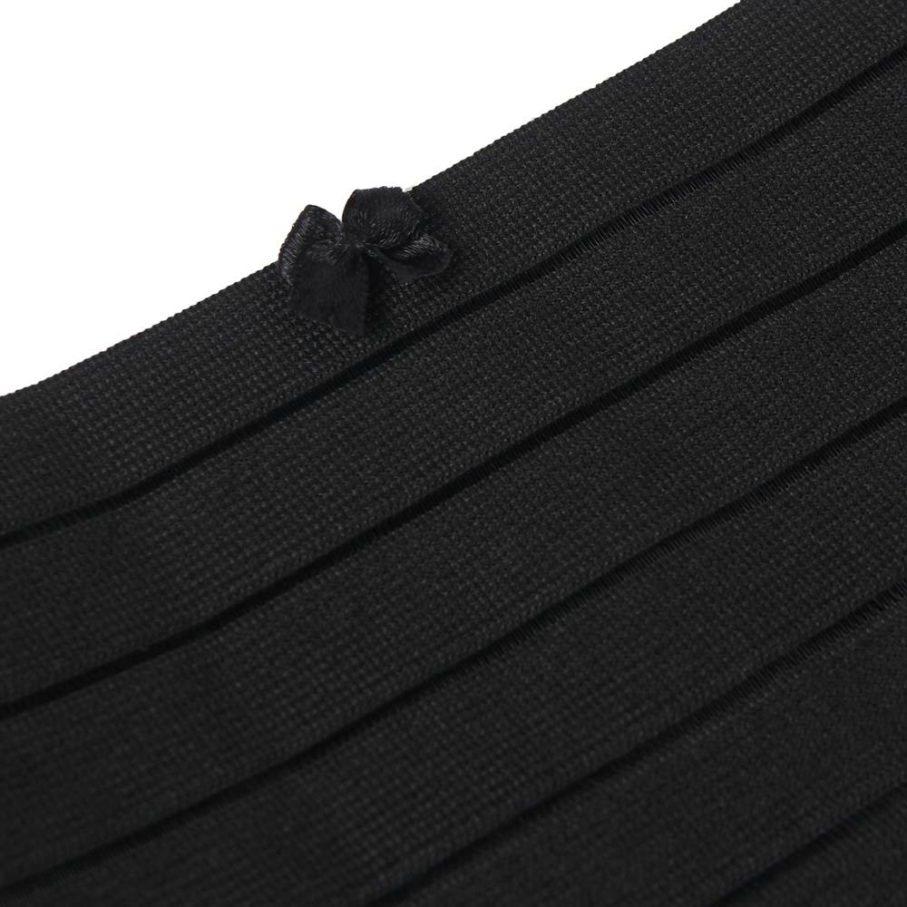 Black High - Waist Corset Pant – Shaping Waistband & Cotton Gusset - TeaseFashion