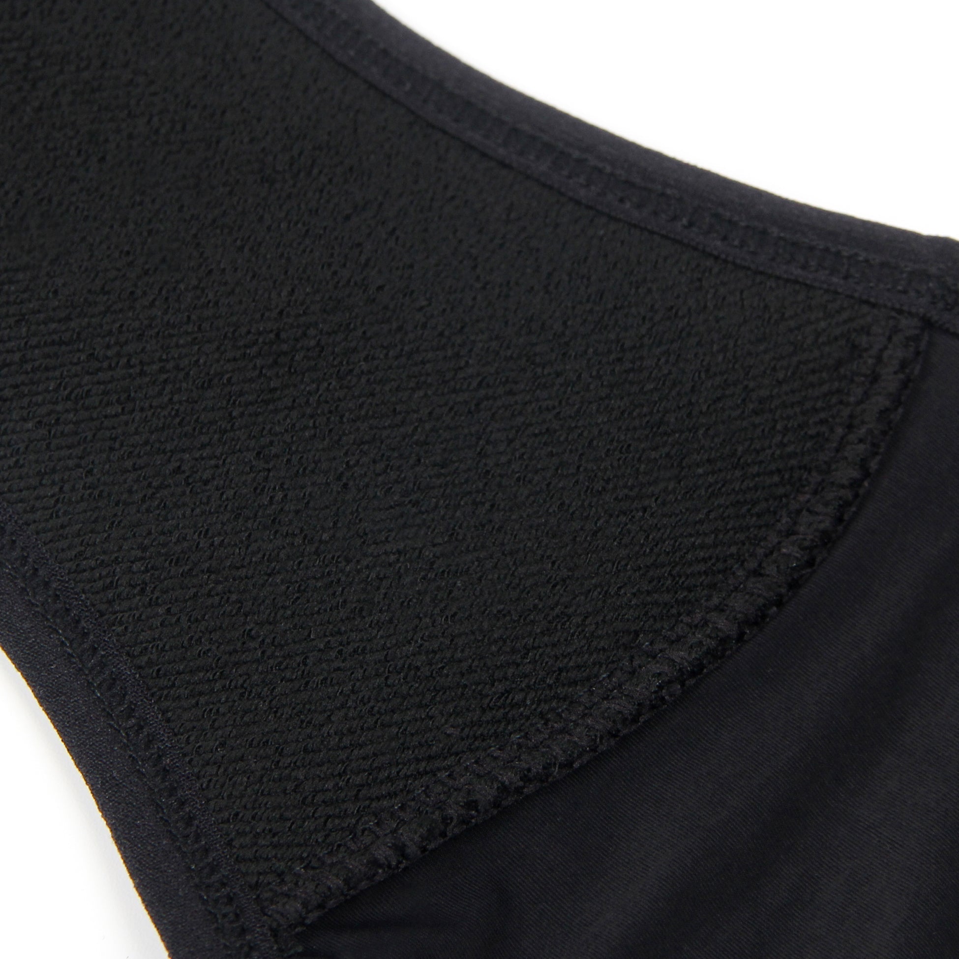 Black Ice Silk Period Underwear – Adjustable Snap Waist, 4 - Layer - TeaseFashion