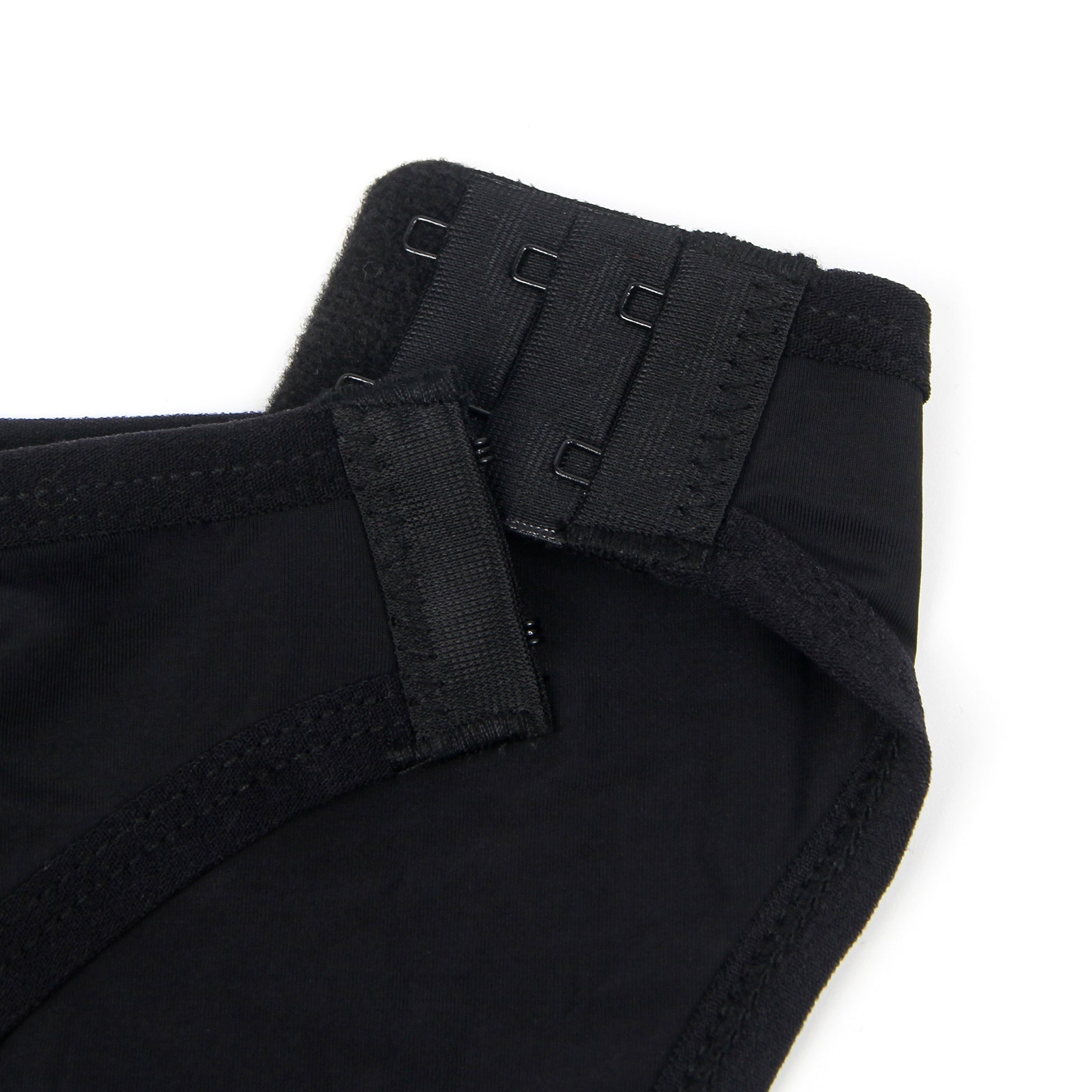 Black Ice Silk Period Underwear – Adjustable Snap Waist, 4 - Layer - TeaseFashion