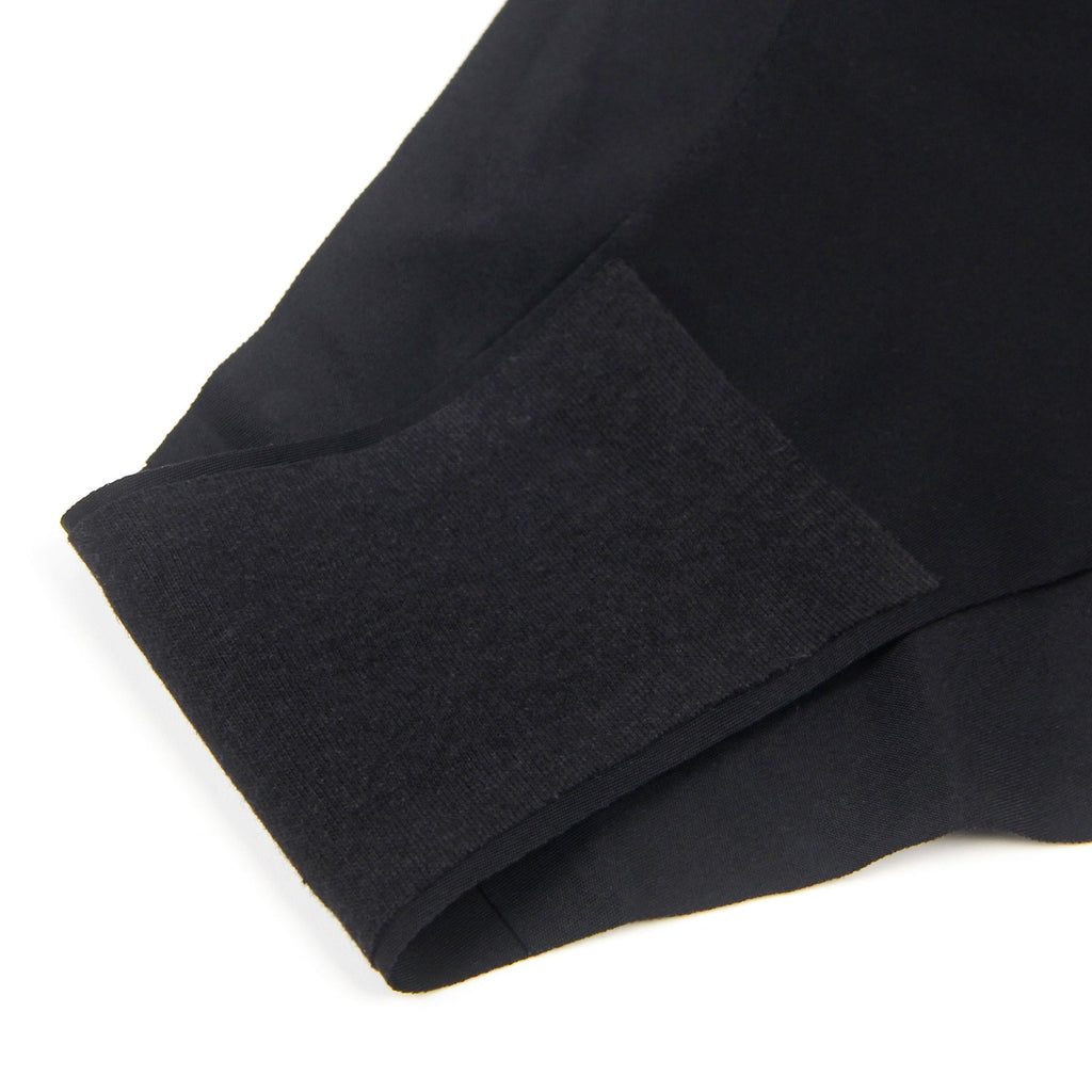 Black Ice Silk Seamless Panty – Decorative Ring Waistband & Hollow Detail - TeaseFashion