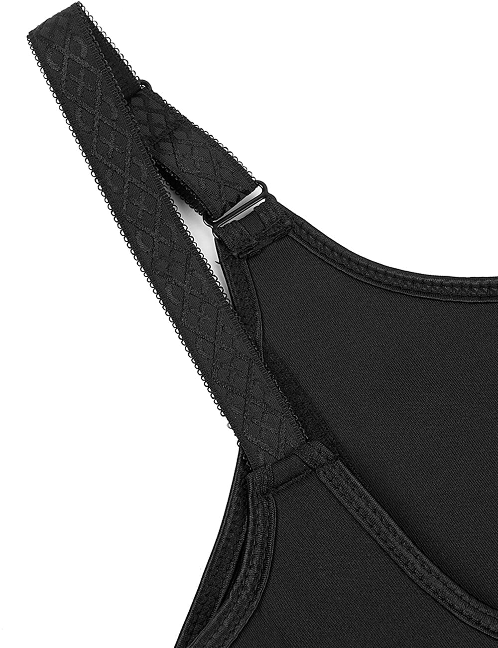 Black Neoprene Waist Training Corset – 6 Steel Bones - TeaseFashion