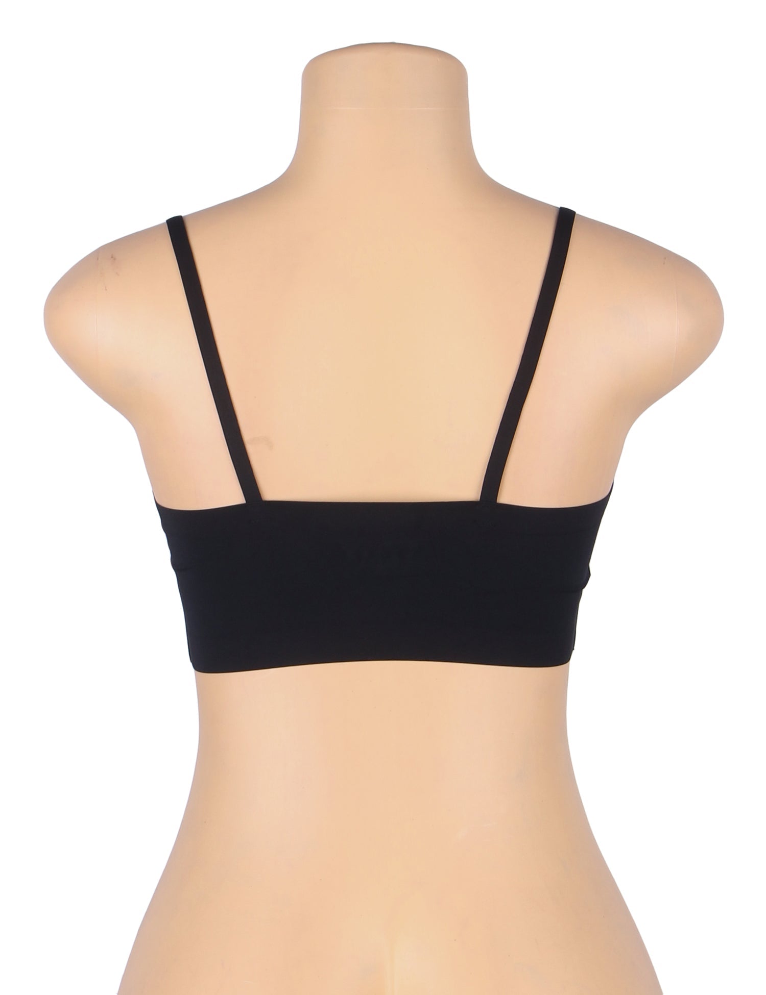Black Seamless Wireless Bra with Removable Padding - TeaseFashion