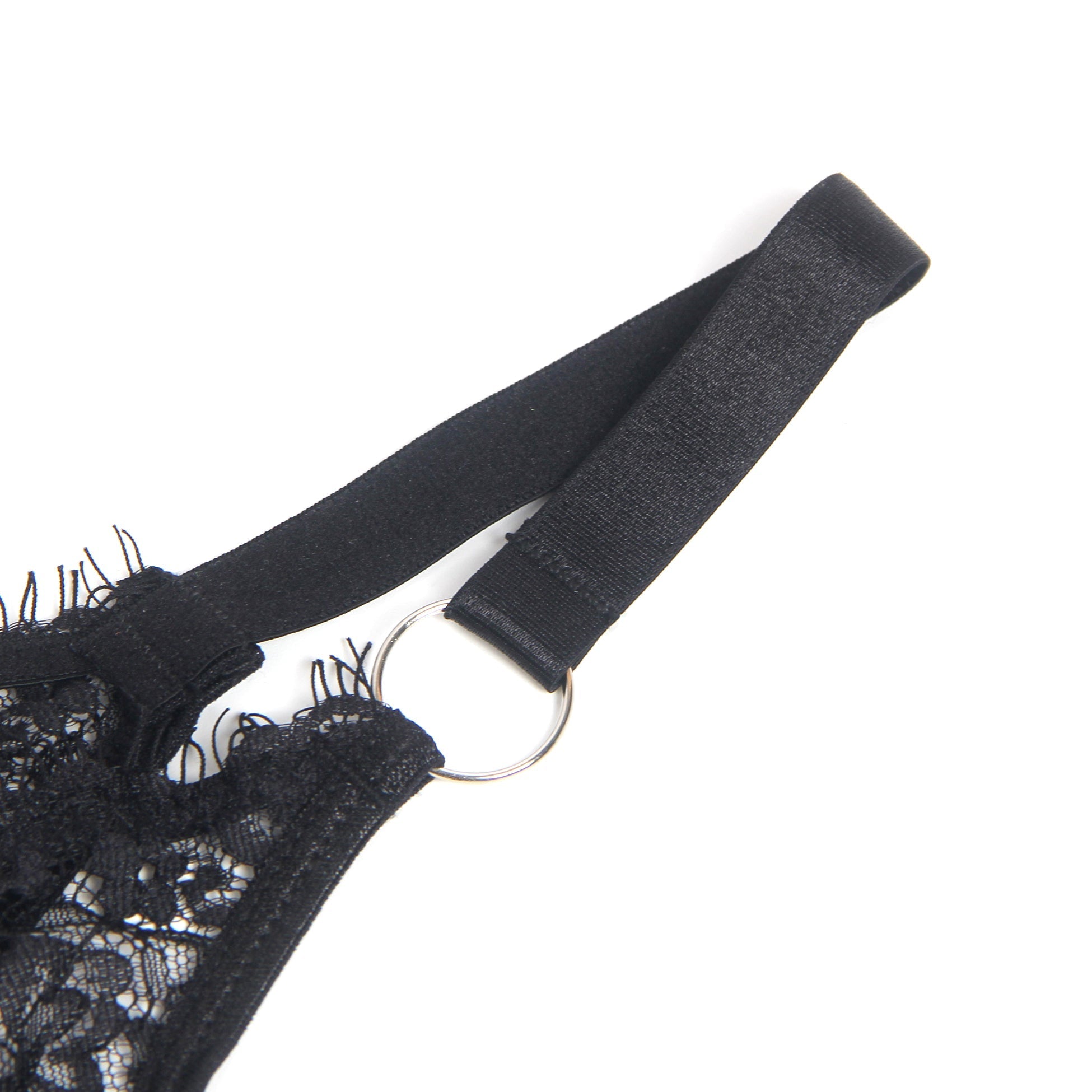 Black Sexy Lace Bra Set - TeaseFashion