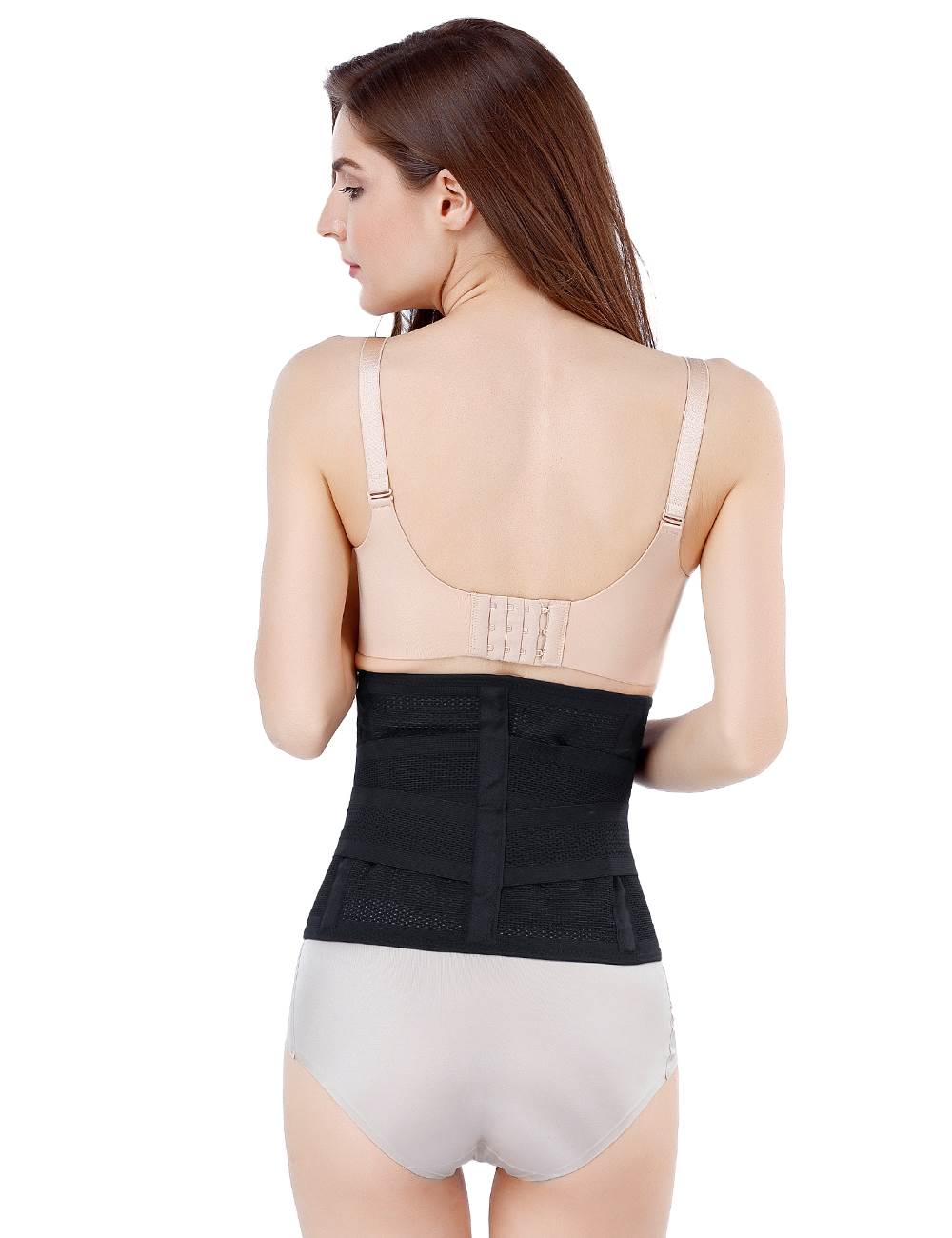 Black Sports Waist Belt – 3 Steel Bones, Body Shaping - TeaseFashion
