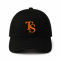 Black TEASEFASHION Signature Cotton Twill Cap - TEASEFASHION