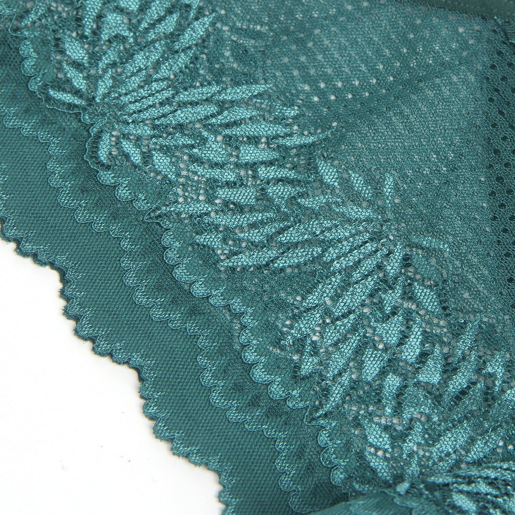 Green Lace Panty – Hollow - Out Back & Heart - Shaped Metal Buckle - TeaseFashion