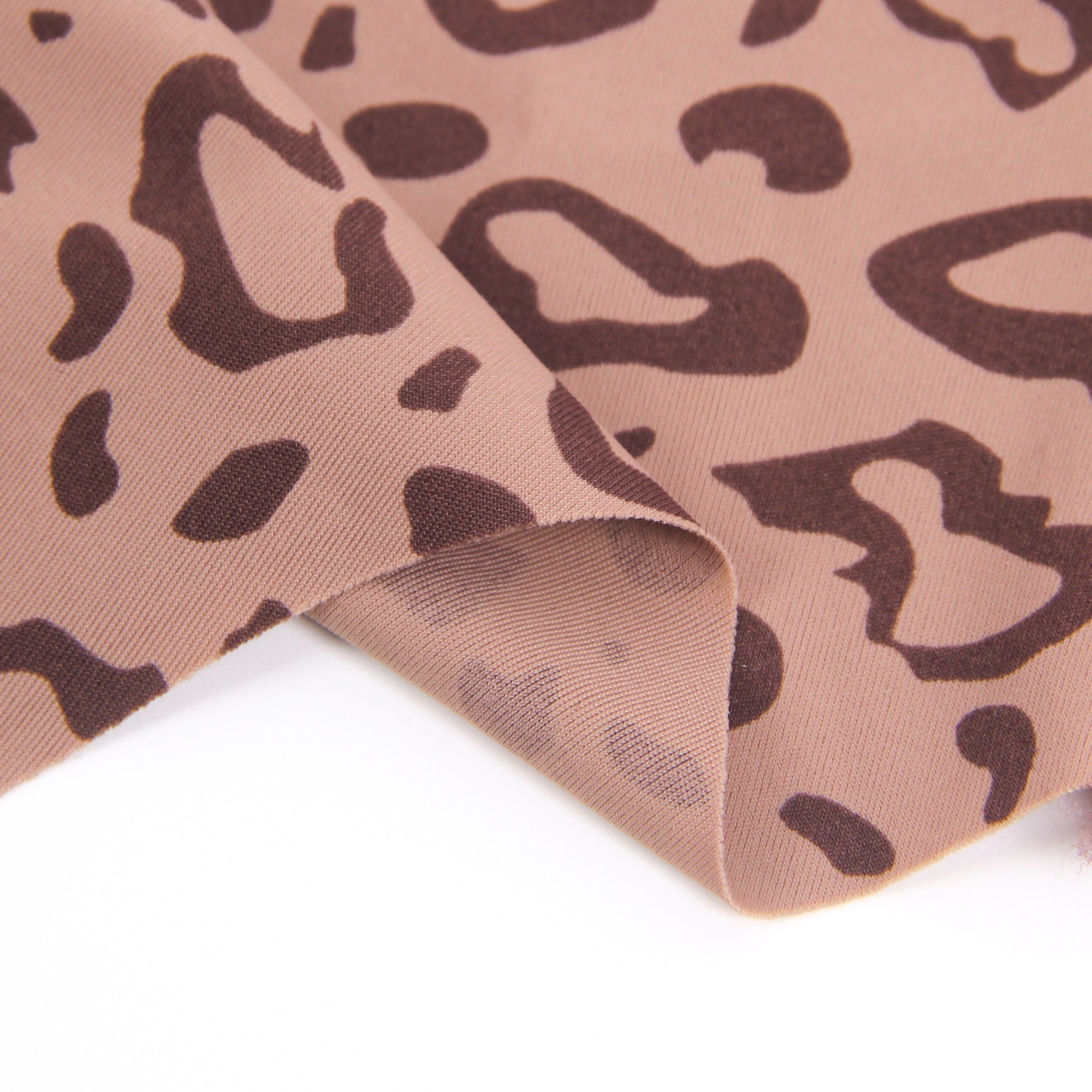 Leopard Print Ice Silk Seamless Thong – Lace Elastic Waistband - TeaseFashion