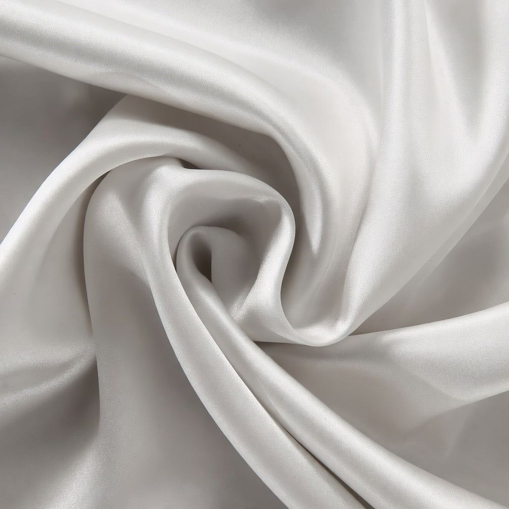 Light Grey Luxury 100% Mulberry Silk Pillowcase, Sleep Eye Mask and Scrunchies Gift Set - TEASEFASHION