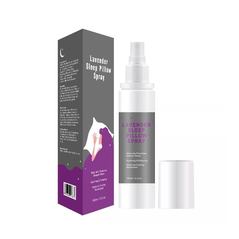 Natural Aromatherapy Lavender Oil Deep Sleep Lavender Pillow Spray - TEASEFASHION