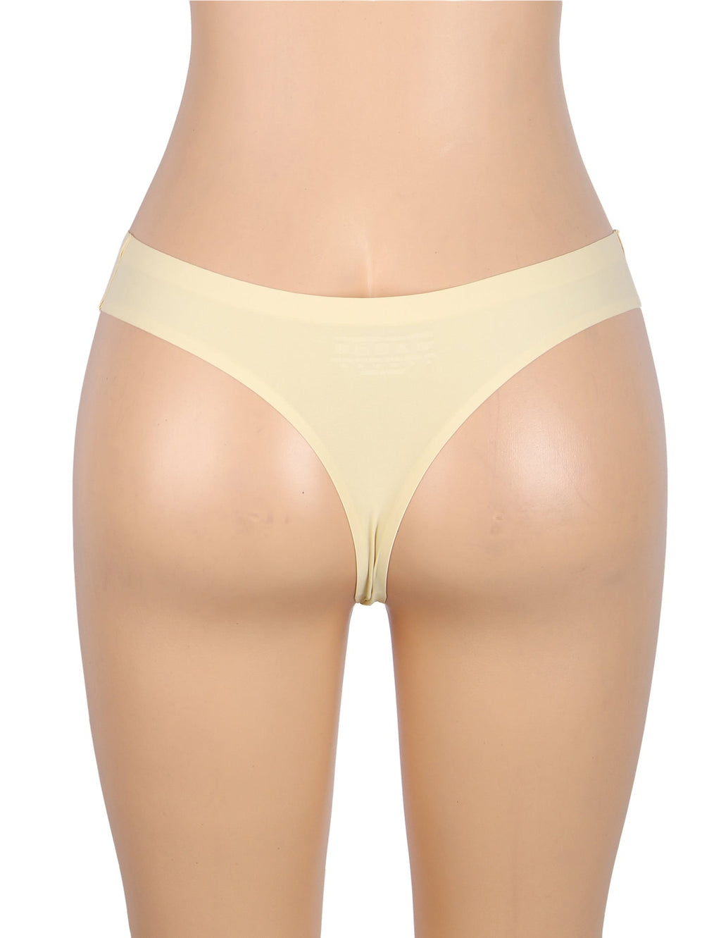 Nude High - Stretch Seamless Triangle Panty – Low Waist & Trimmable Leg Opening - TeaseFashion