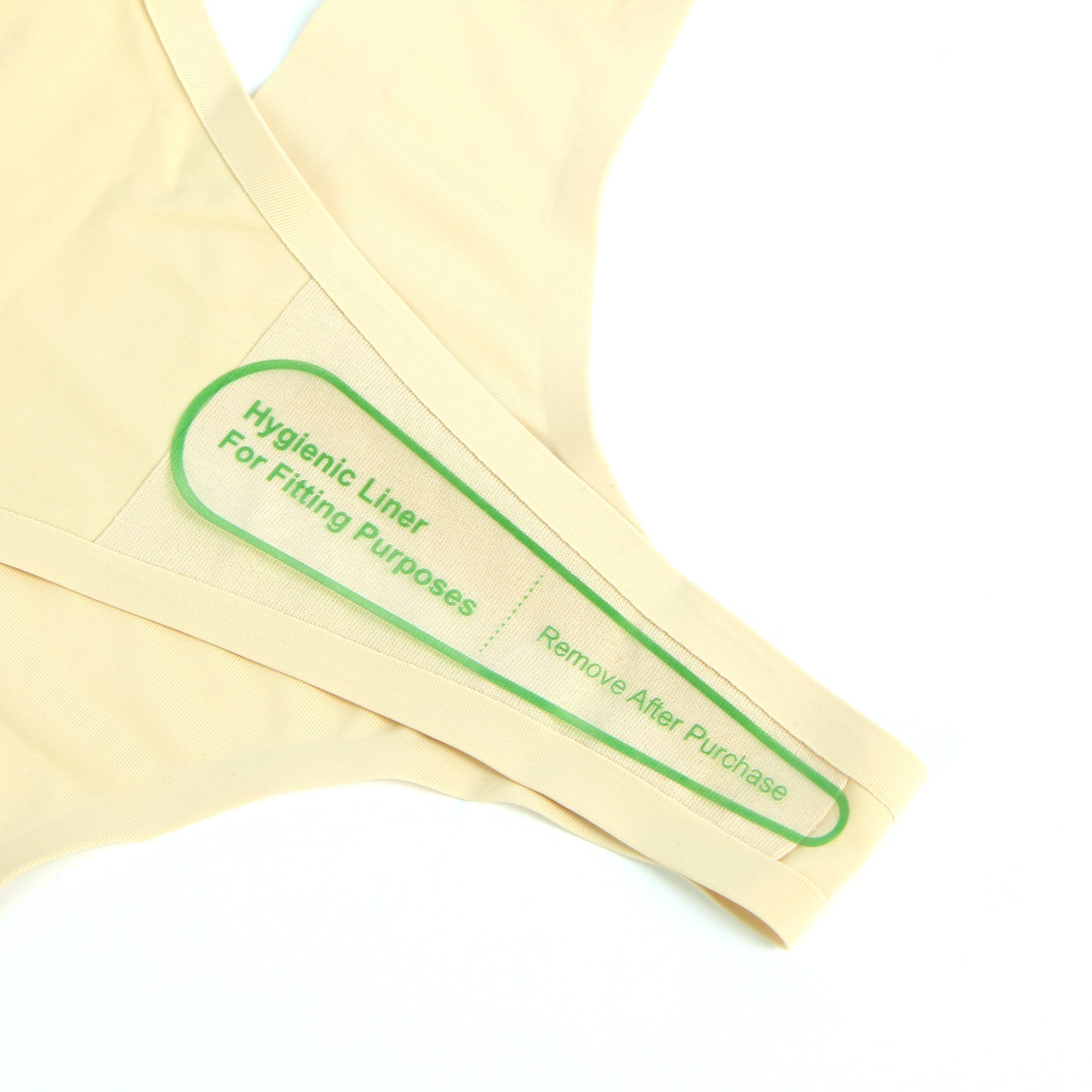 Nude High - Stretch Seamless Triangle Panty – Low Waist & Trimmable Leg Opening - TeaseFashion