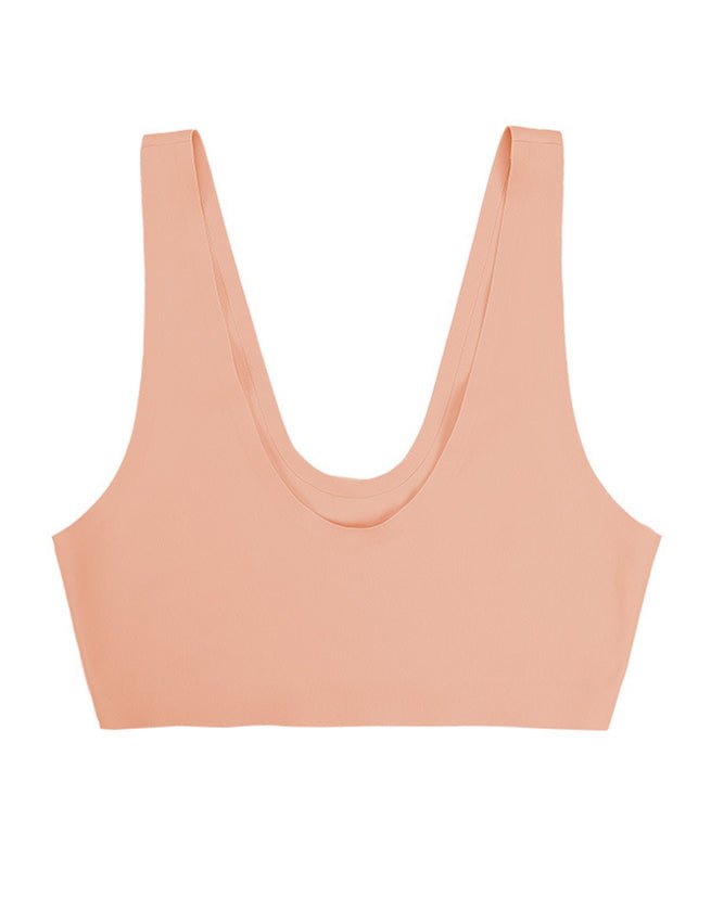 Nude Seamless Wireless Bra —No Padding, Adhesive Finish - TeaseFashion
