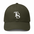 Olive TEASEFASHION Signature Cotton Twill Cap - TEASEFASHION
