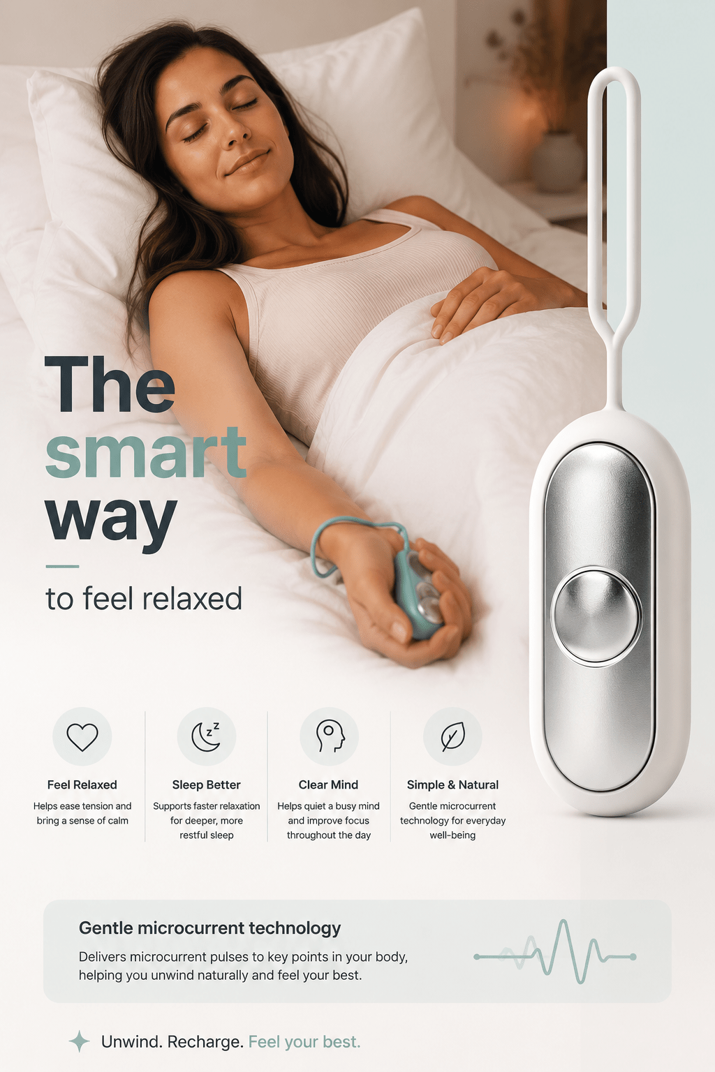 Orange TS Calm™ Handheld Sleep Aid - TEASEFASHION