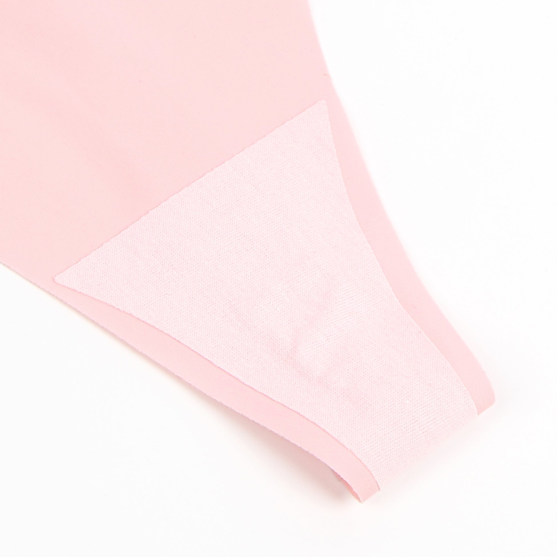 Pink Ice Silk Seamless Thong – Metallic Heart Buckle & Decorative Strap Detail - TeaseFashion