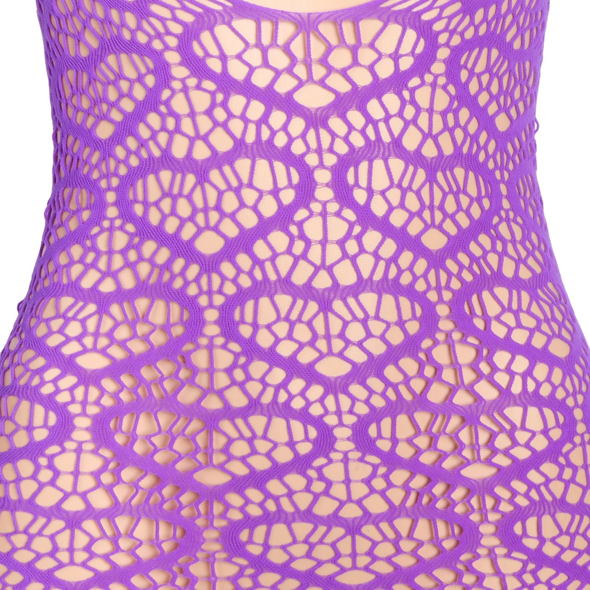 Purple Heart Jacquard Bustier Wrap Dress & Flared - Sleeve Cape Set - TeaseFashion