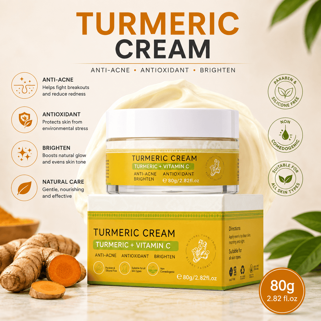 Radiance Face Cream TS Glow Ritual™ Turmeric + Vitamin C - TEASEFASHION