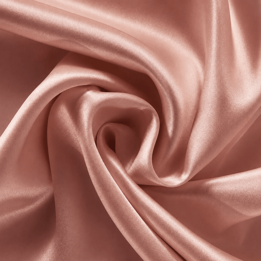 Rose Gold Luxury 100% Mulberry Silk Pillow case Sleep, Eye Mask Blind and Scrunchies Gift Set - TEASEFASHION
