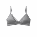 Silver Stretch Lingerie Steel Ring Comfortable Silk Underwear Bra - TeaseFashion