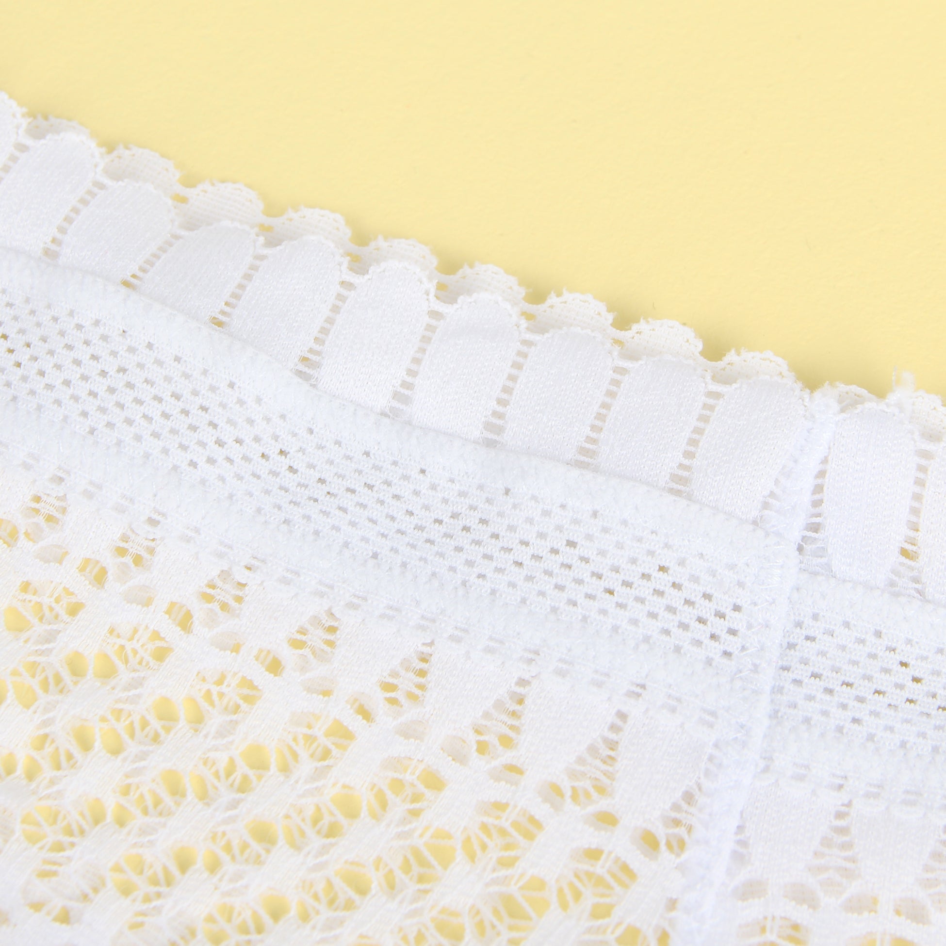 White Feather Lace Panty – Nylon Lace with Cotton Lining - TeaseFashion