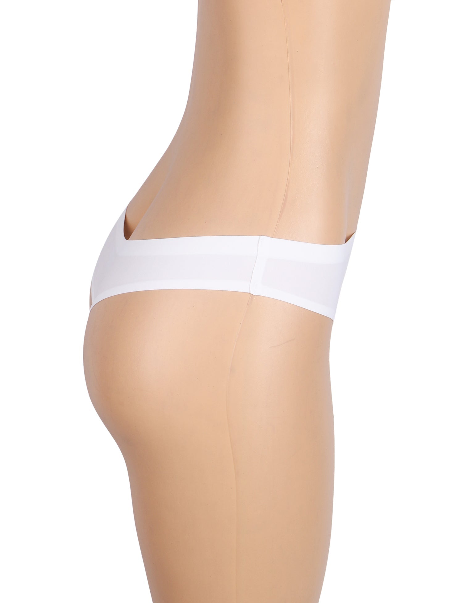 White High - Stretch Seamless Triangle Panty – Low Waist & Trimmable Leg Opening - TeaseFashion
