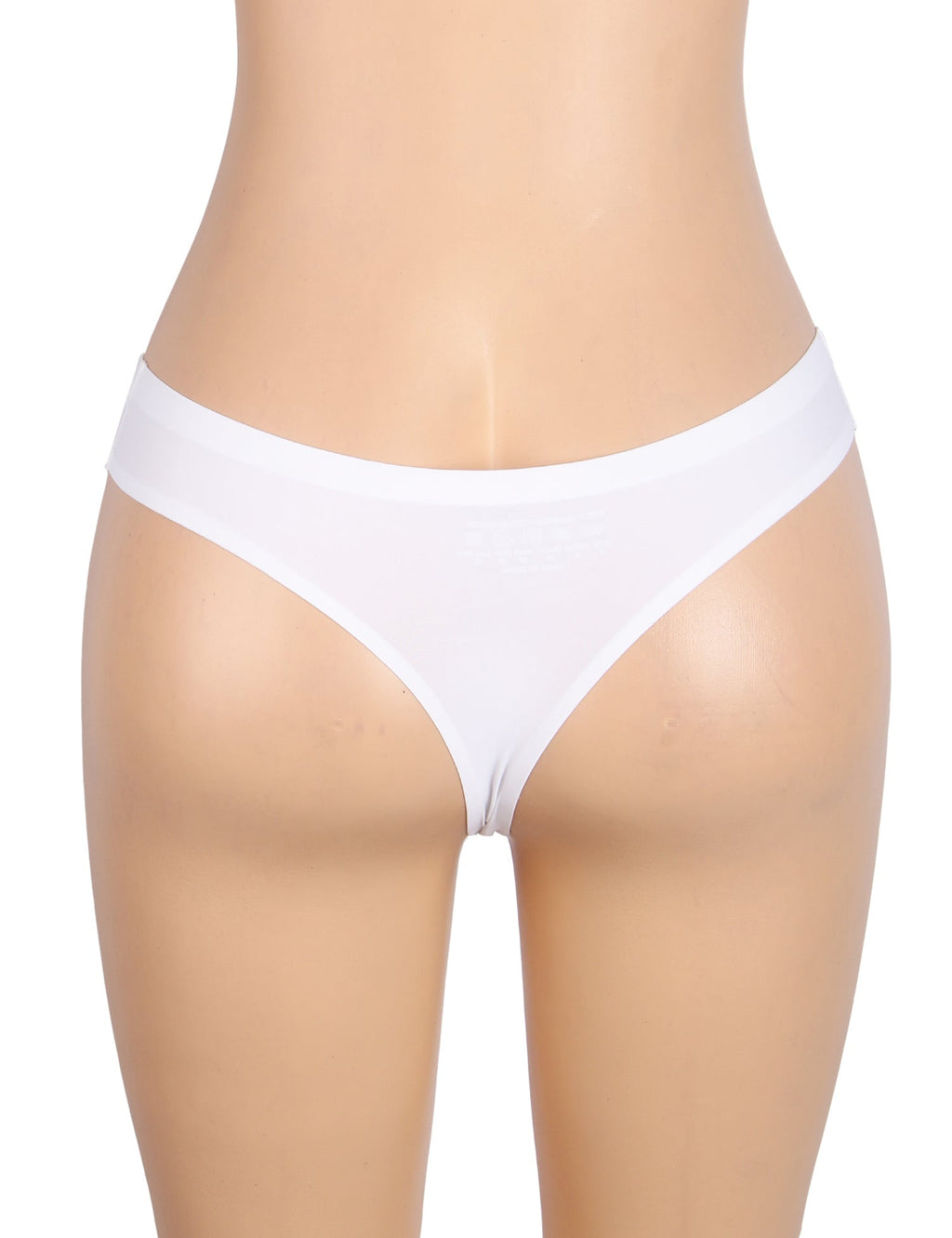 White High - Stretch Seamless Triangle Panty – Low Waist & Trimmable Leg Opening - TeaseFashion
