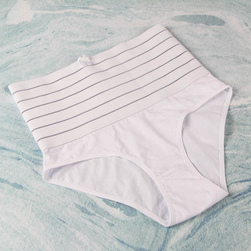 White High - Waist Corset Pant – Shaping Waistband & Cotton Lining - TeaseFashion