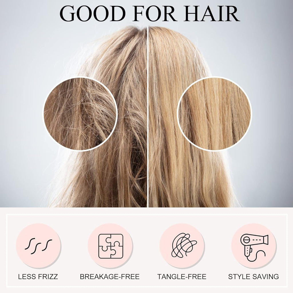 White Luxury 100% Mulberry Silk Pillow case Sleep, Eye Mask Blind and Scrunchies Gift Set - TeaseFashion