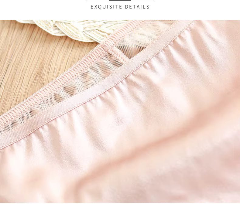 White Silk Seamless Panty for Comfortable and Invisible Fit - TEASEFASHION