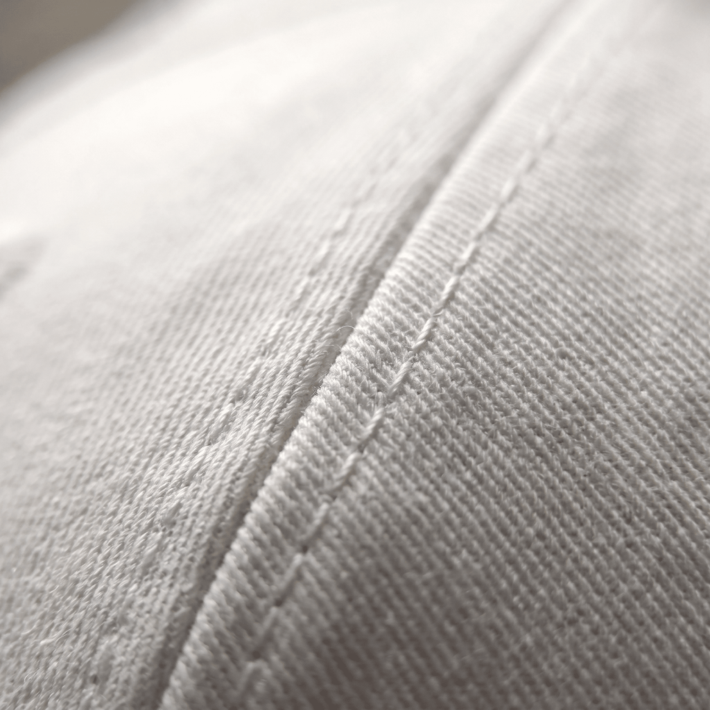 White TEASEFASHION Signature Cotton Twill Cap - TEASEFASHION