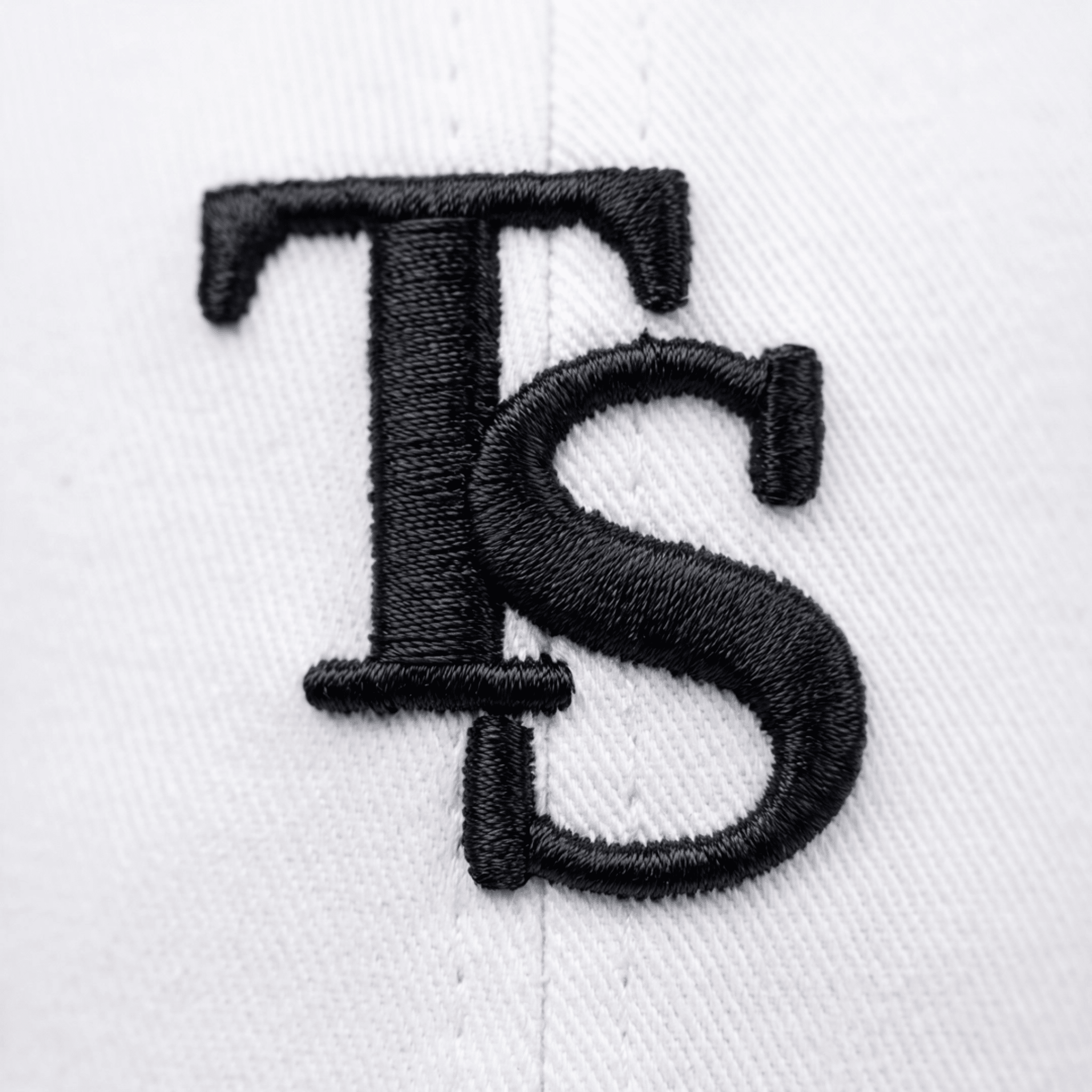 White TEASEFASHION Signature Cotton Twill Cap - TEASEFASHION
