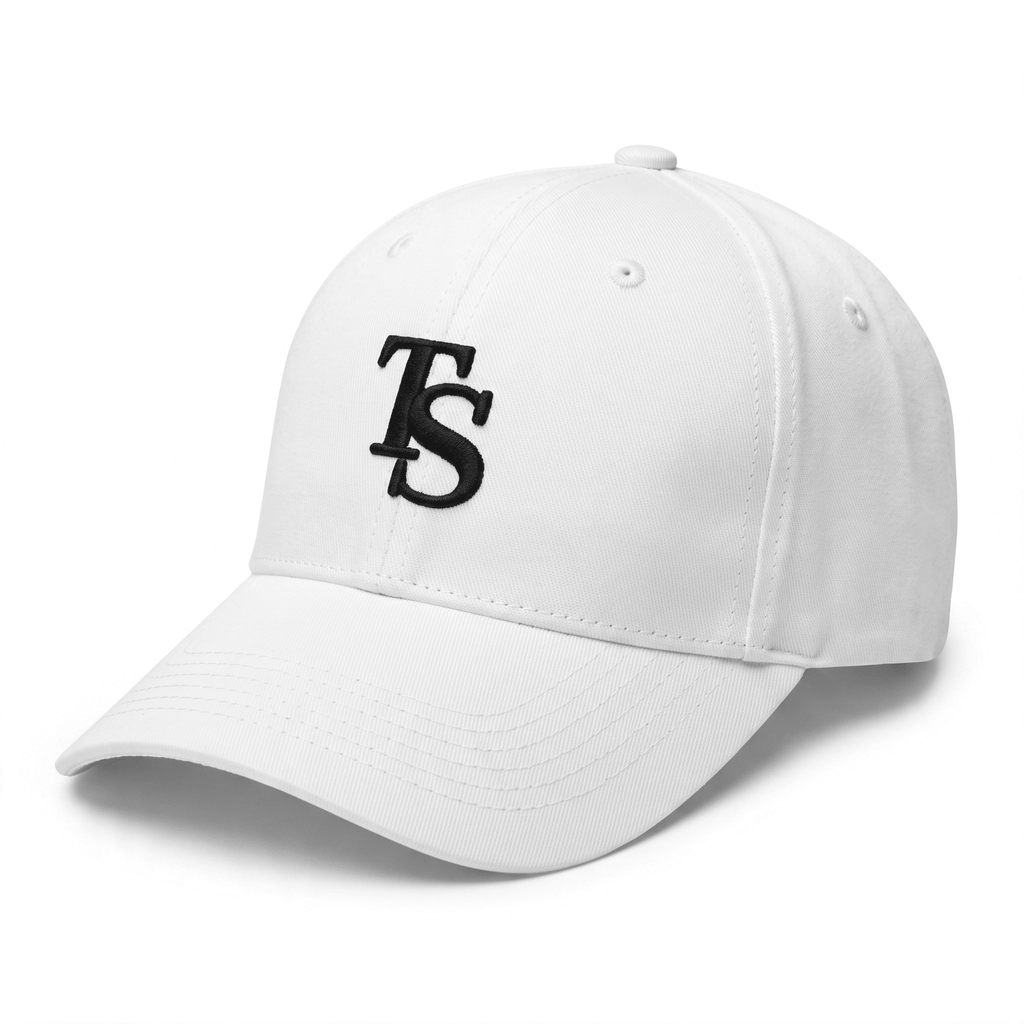 White TEASEFASHION Signature Cotton Twill Cap - TEASEFASHION