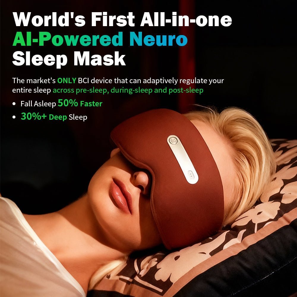 World's First All-in-one AI-Powered Neuro Sleep Mask - TEASEFASHION